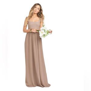 Show me your Mumu tan Jane maxi dress size XL